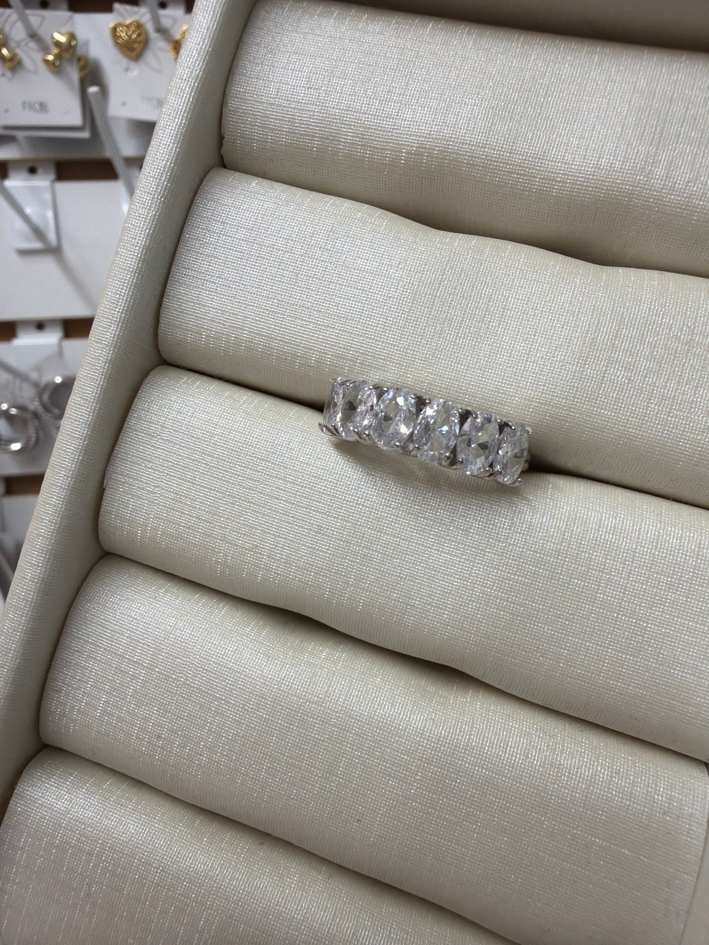 Anel - Anel Meio aparador Cristal- regulável