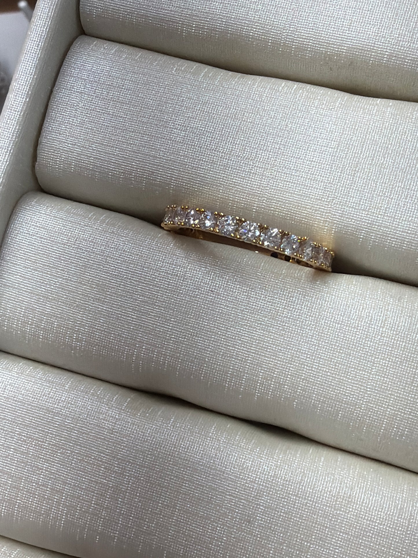 Anel - Anel aparador  alianca inteira -