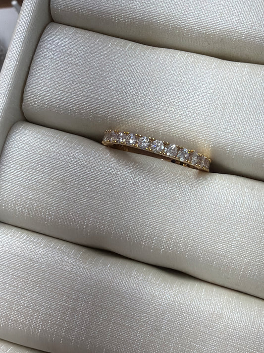 Anel - Anel aparador  alianca inteira -