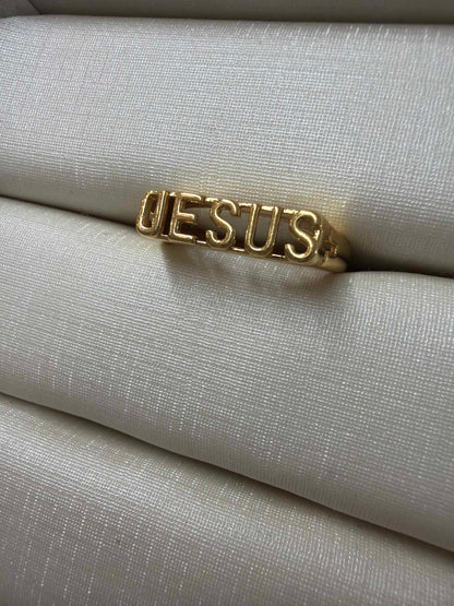 Anel Quadrado Jesus