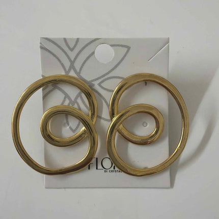 brinco circular vasado