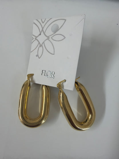 argola alongada maxi