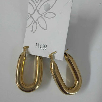argola alongada maxi