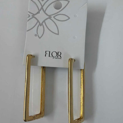 argola alongada quadrada