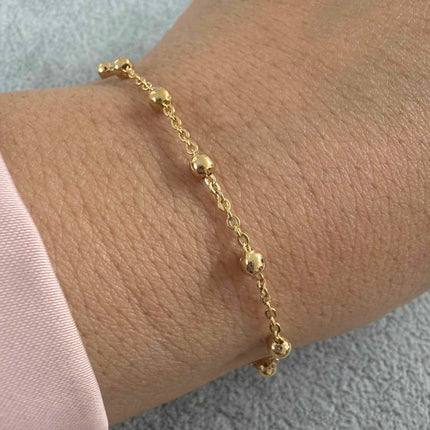Delicate Ball bracelete 