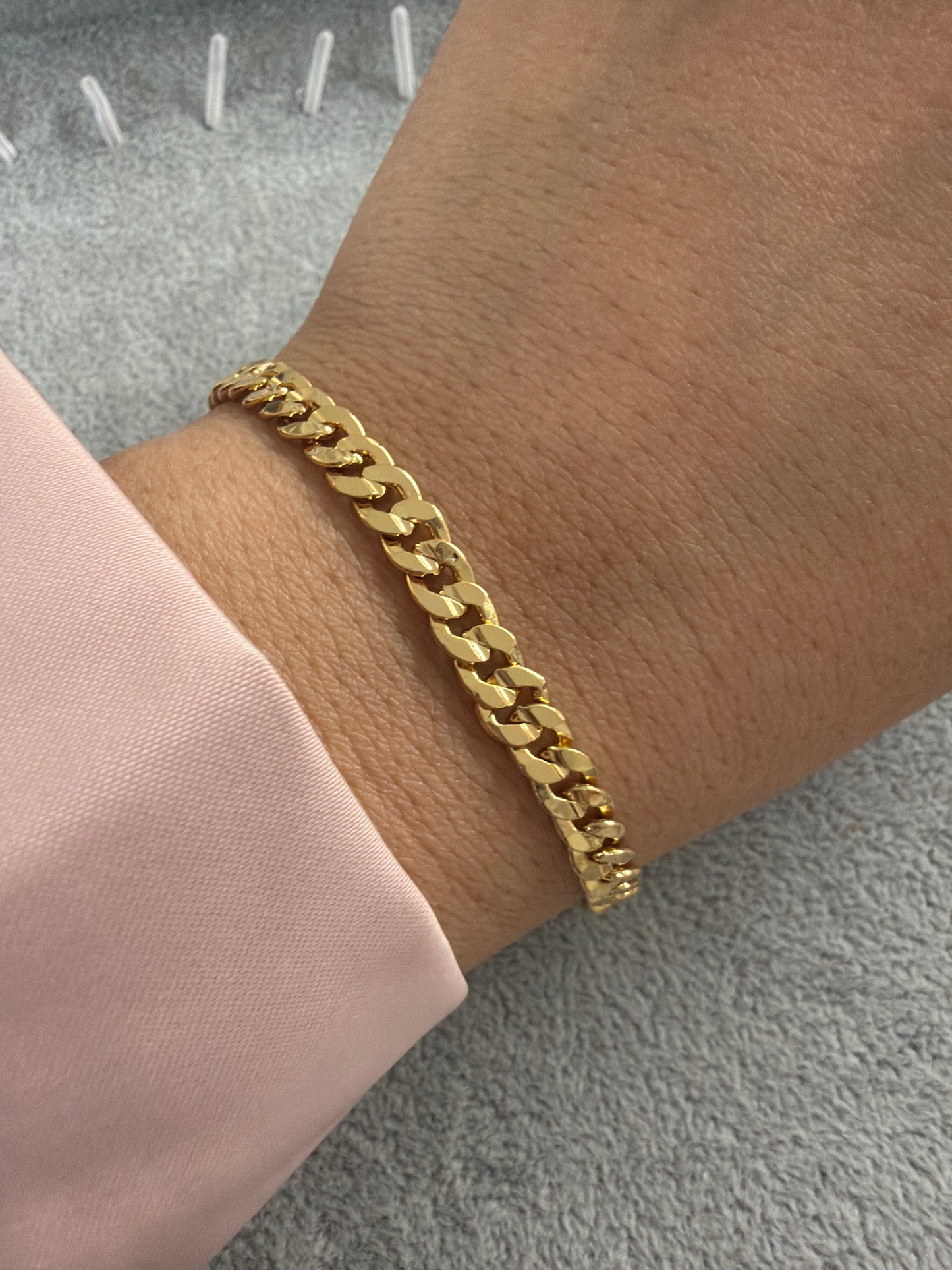 Medium grumet luxury bracelet