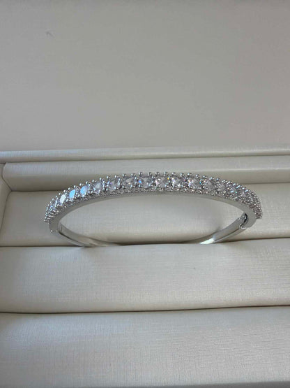 Pave bracelet in 4mm cz