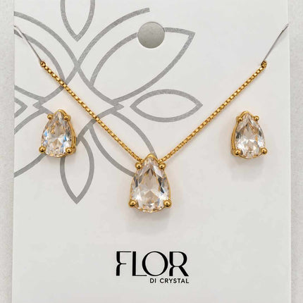 Conjunto gota p Cristal