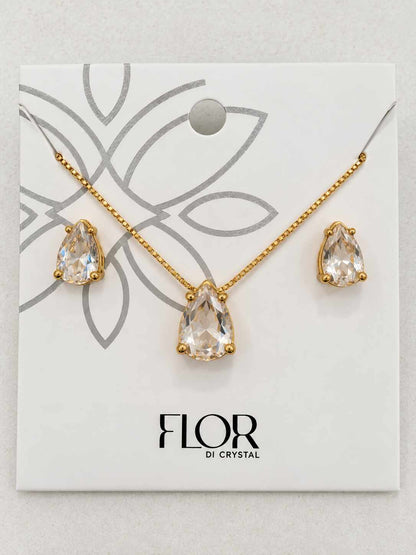 Conjunto gota p Cristal