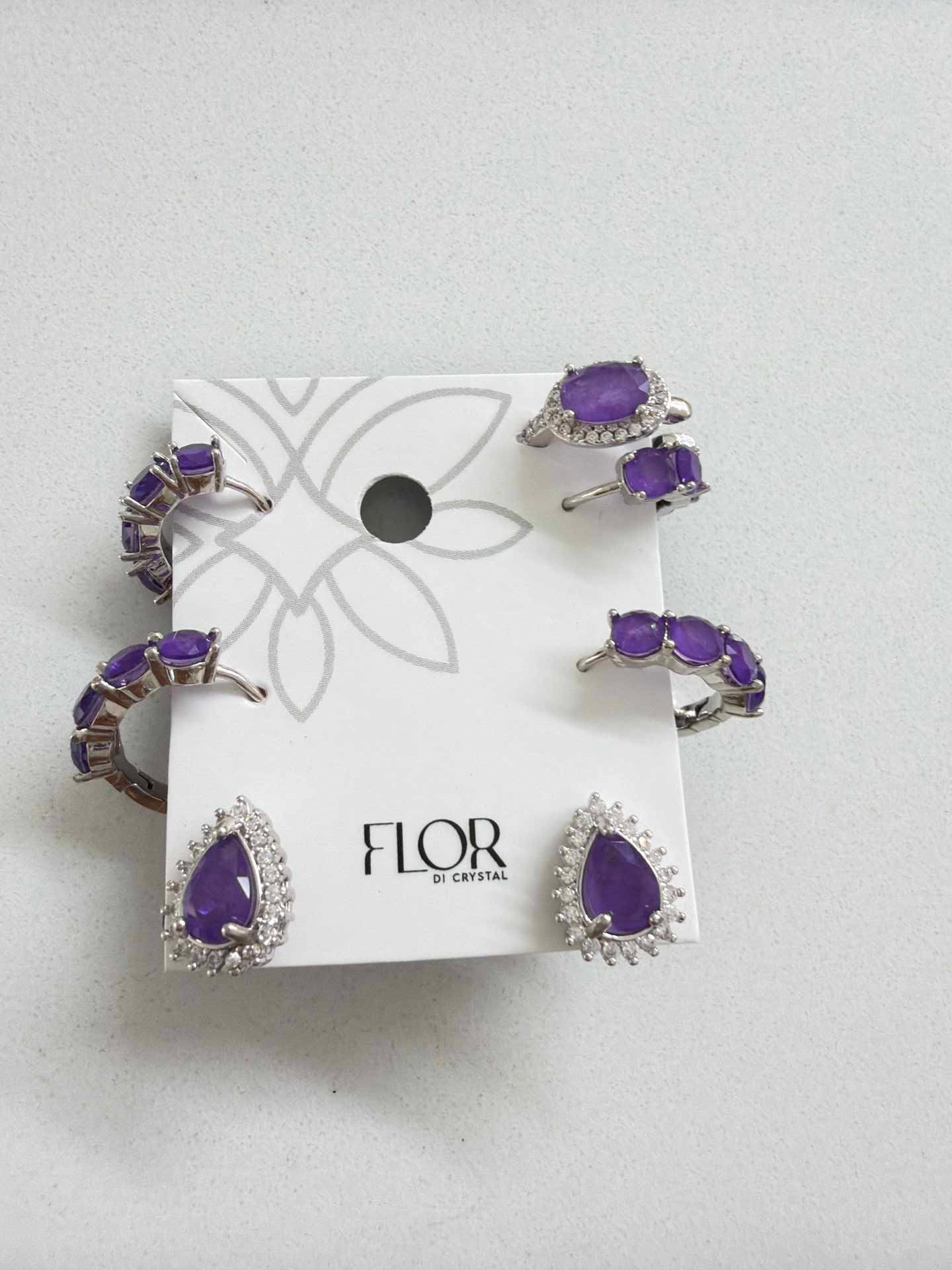 Trio fusion purple com pircing luxo