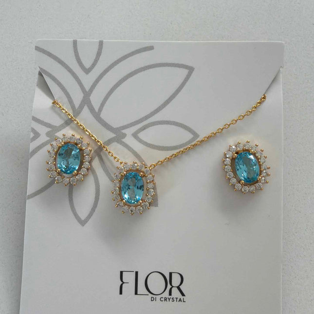 conjunto cravejado azul bebe