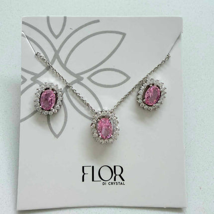 halo pink set in pink 