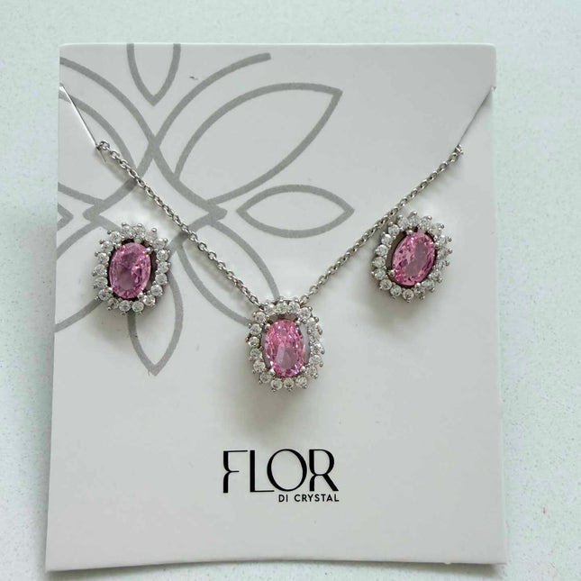 halo pink set in pink 