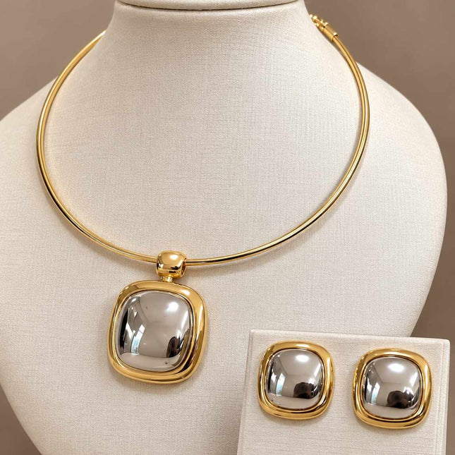 Conjunto Aro square 2 tons 