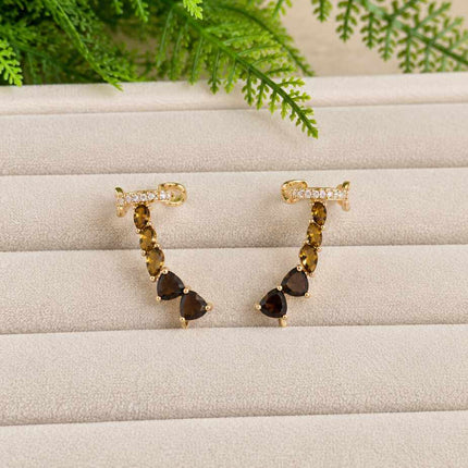 Earcuff Marrom cafe 