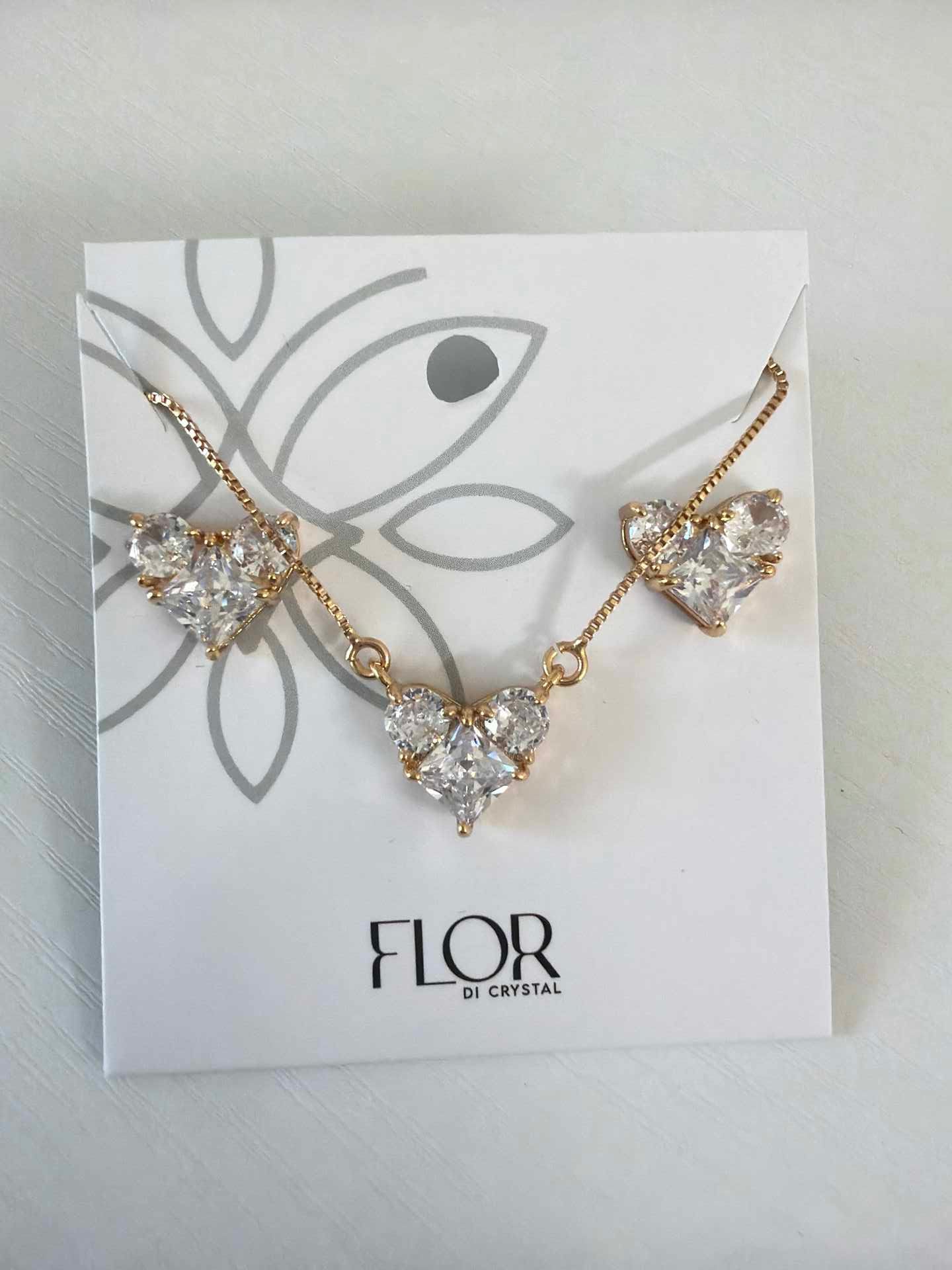 Heart set 18k