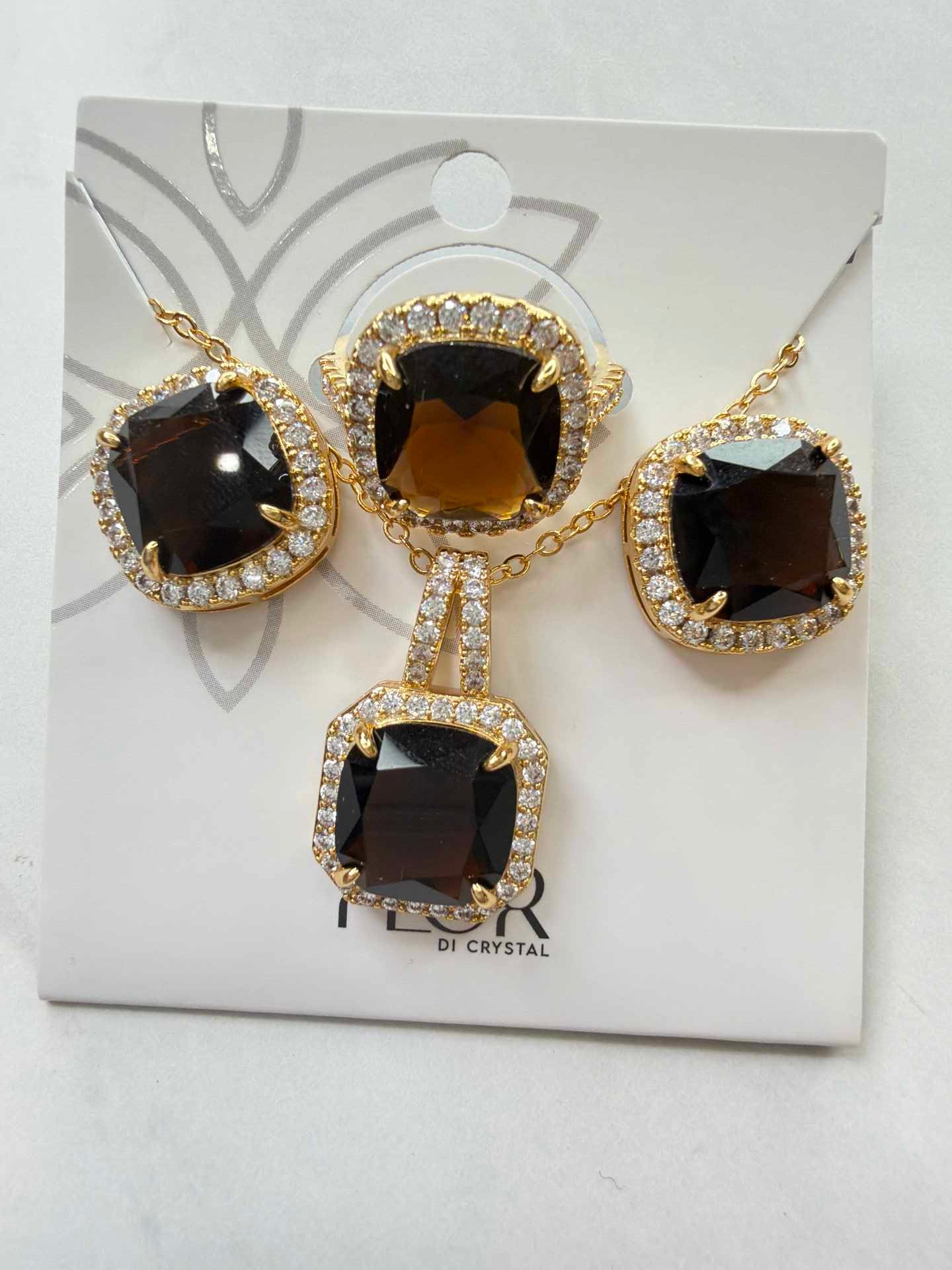 Conjunto quadrado maxi luxo cafe 