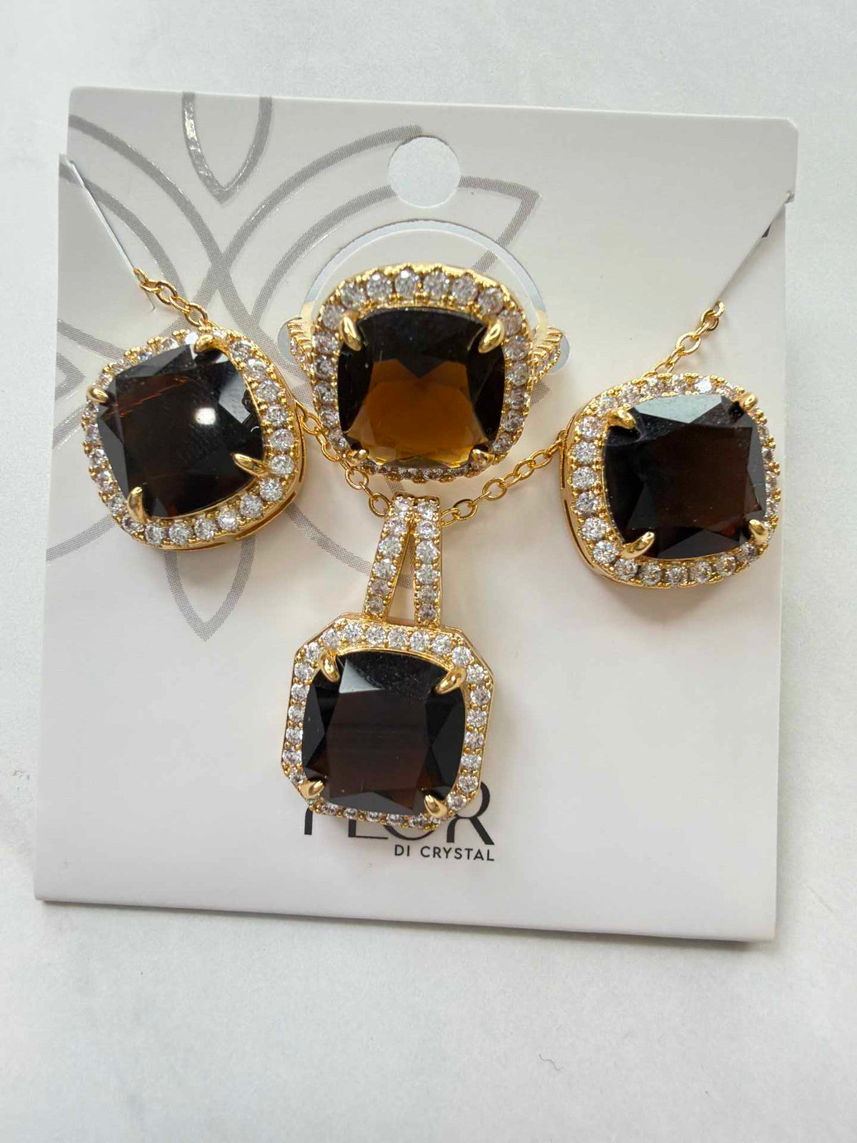 Conjunto quadrado maxi luxo cafe 