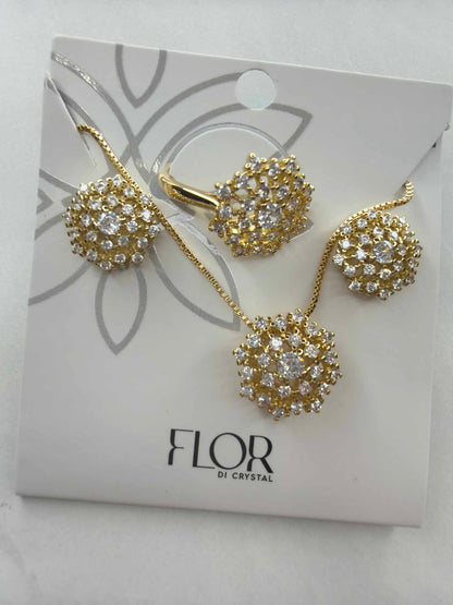 Pave set 18k
