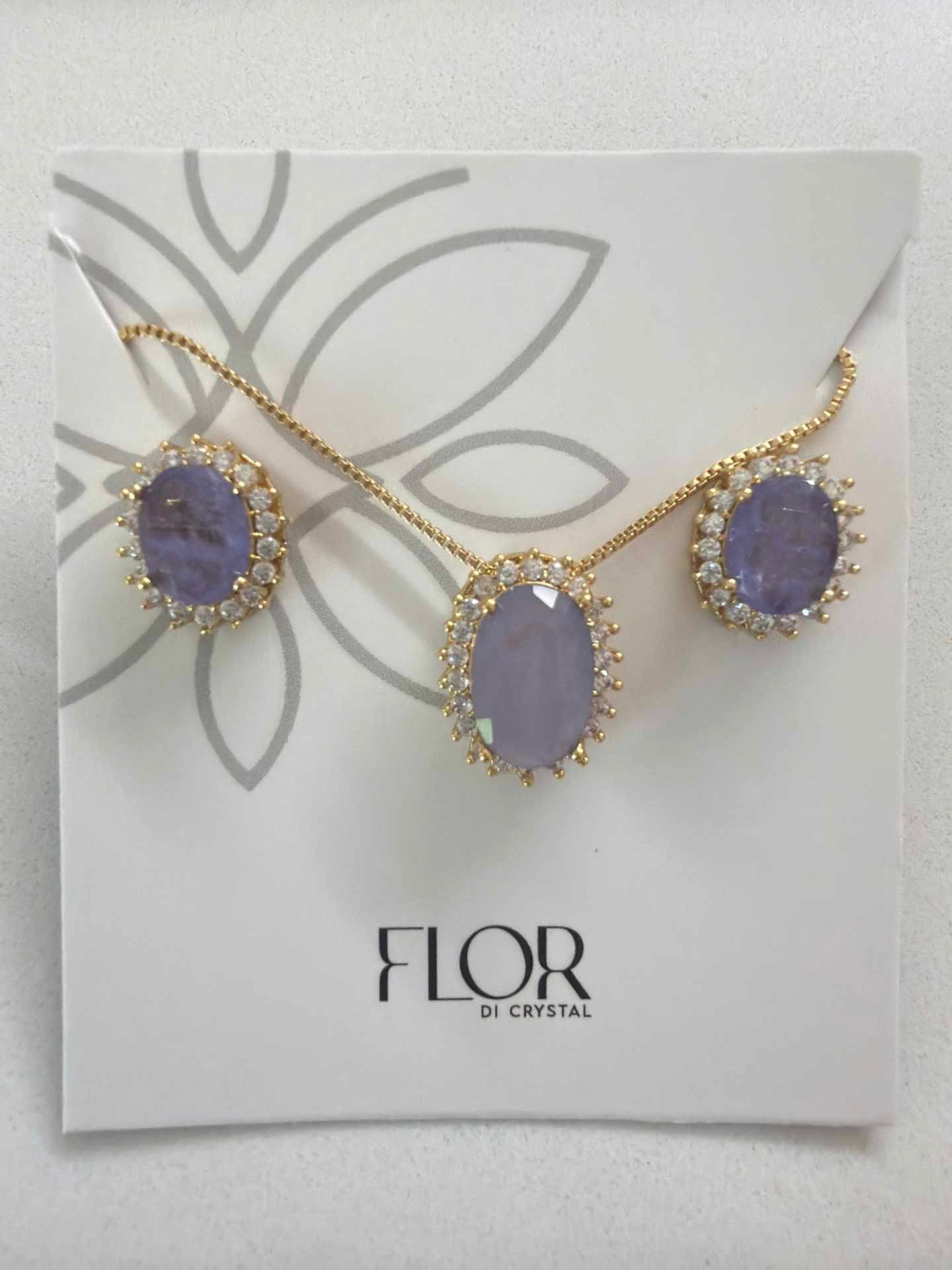 Oval esmeralda fusion w/ halo cz pave set 