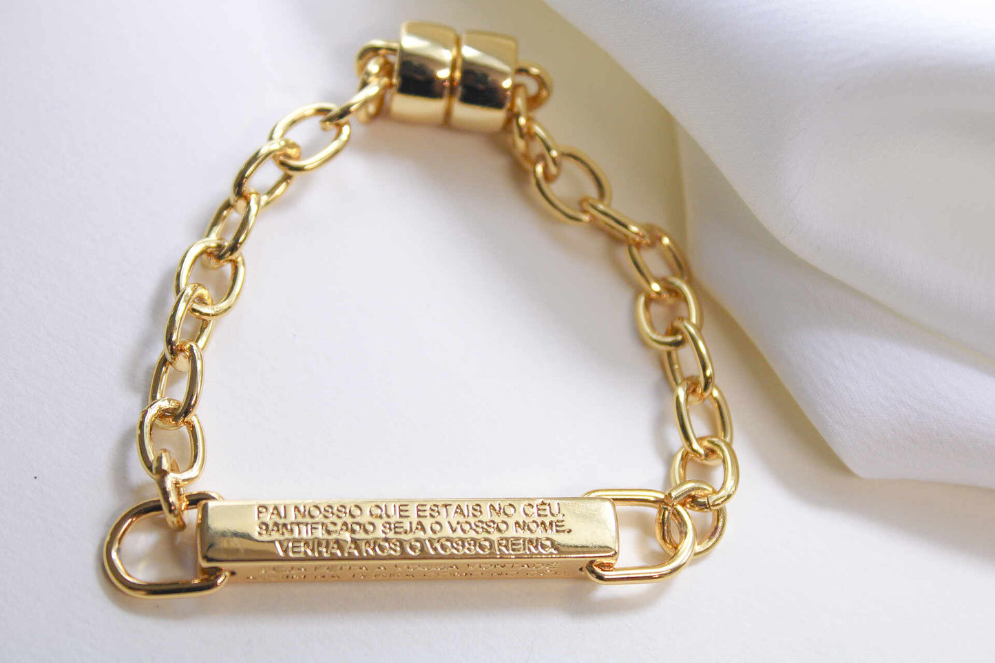 Pulseira Oracao Pai nosso- Moderna