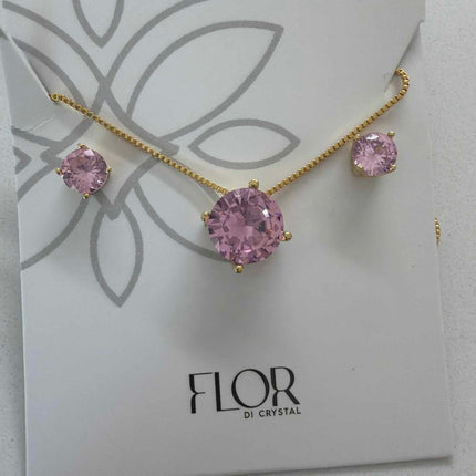 Ponto de luz cz  pink