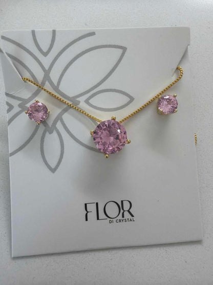 Ponto de luz cz  pink