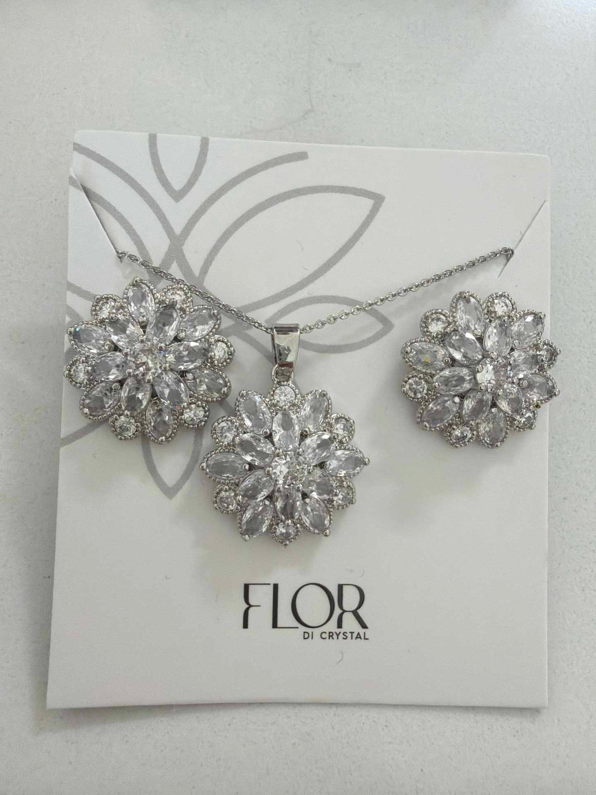 Luxury baguet set cz