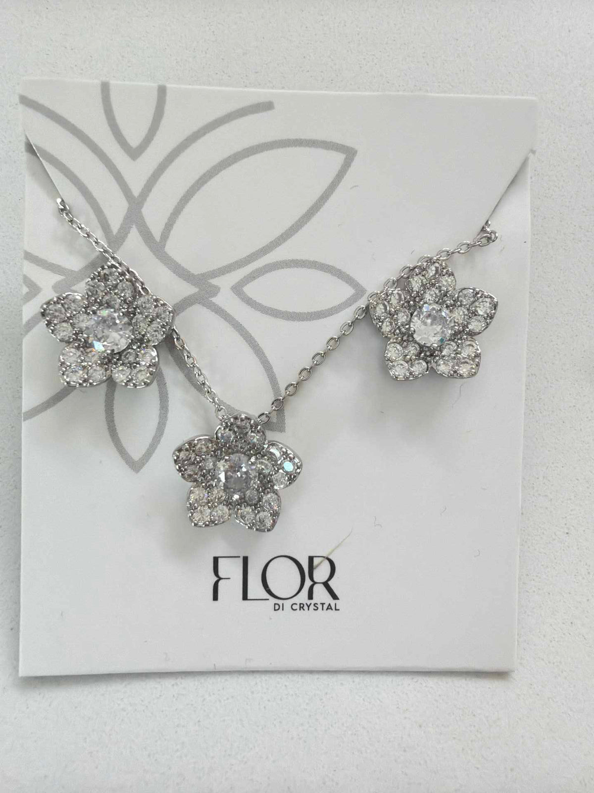 Luxury flower set cz
