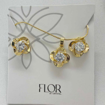 Flor c/ ponto de luz