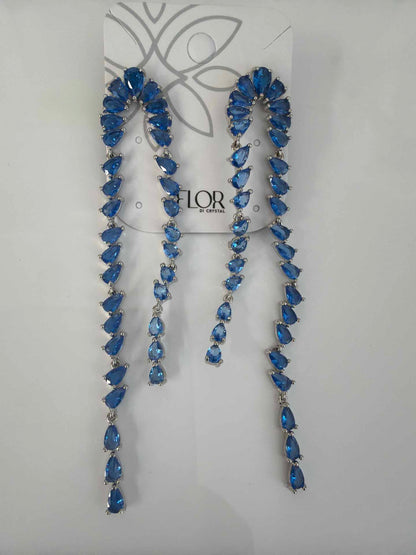 Cascade earing blue