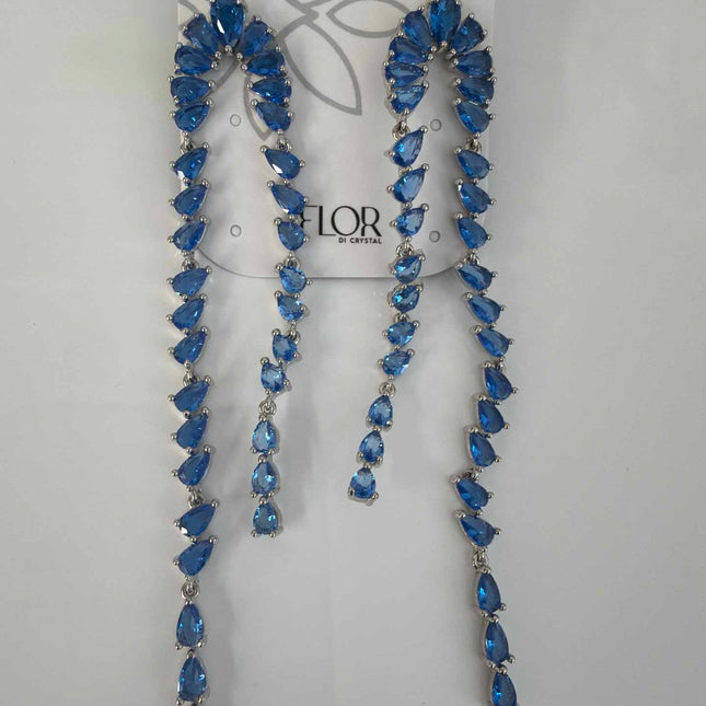 Cascade earing blue