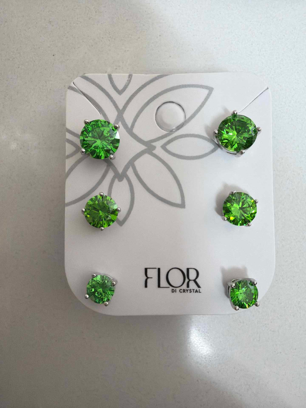 Trio Ponto de luz eletric green 