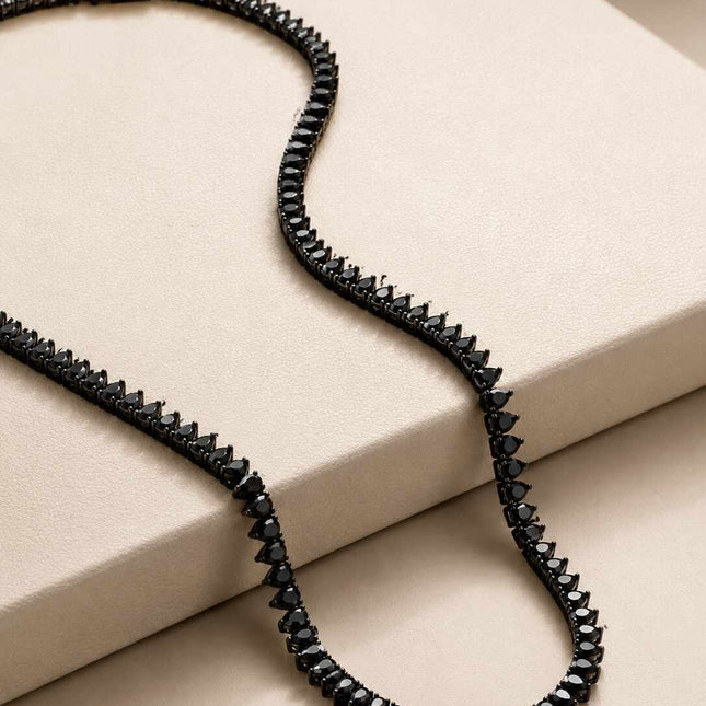 Rivieira onix 3 pontas 3mm