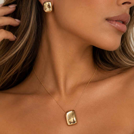 conjunto retangular liso
