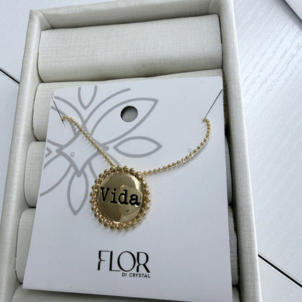 Colar profetico medalha Vida
