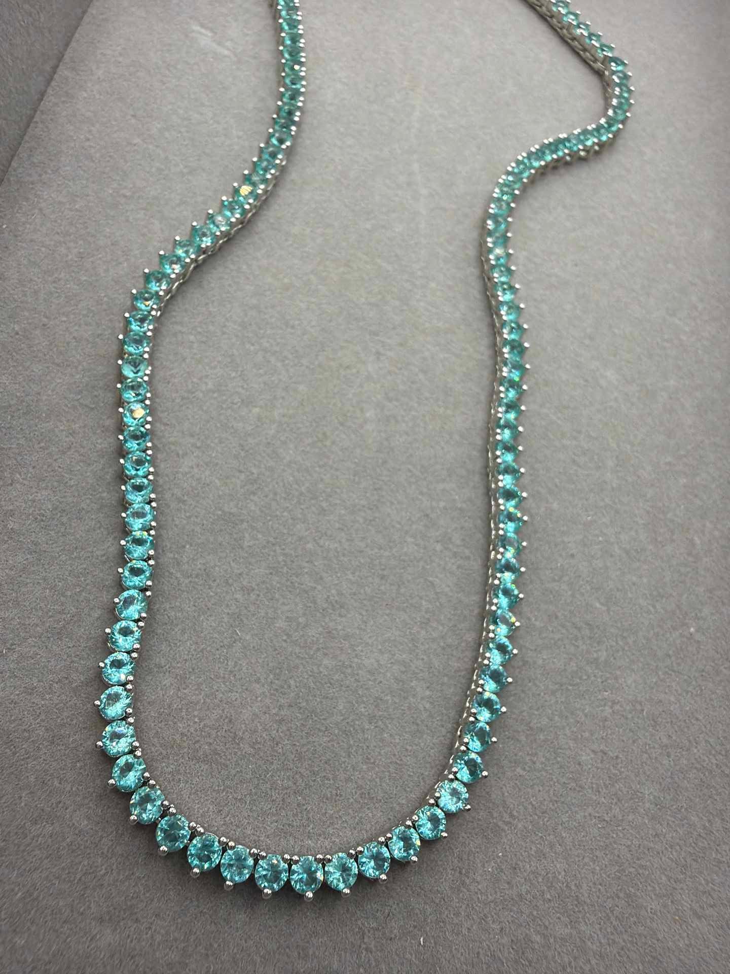 Rivieira 3mm turquesa - 40cm