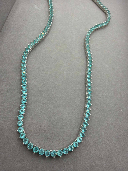 Rivieira 3mm turquesa - 40cm