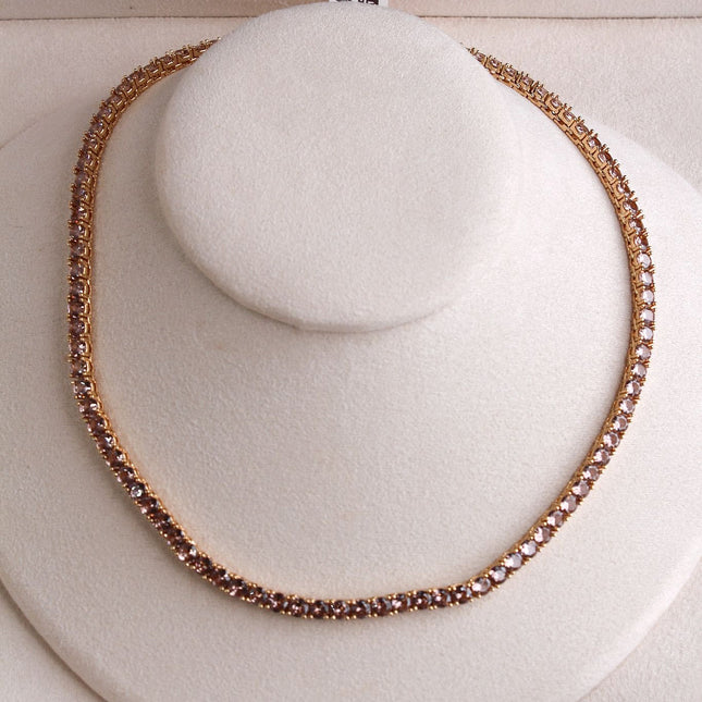 Colar riviera mocha mousse 4mm 