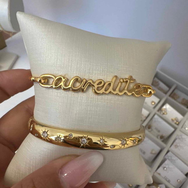 Bracelete  acredite