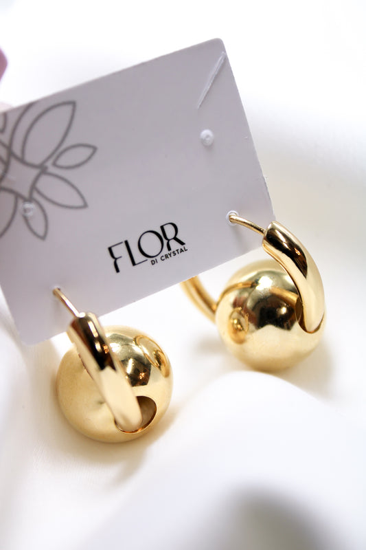 Brinco - Argola de Bola Maxi Removivel