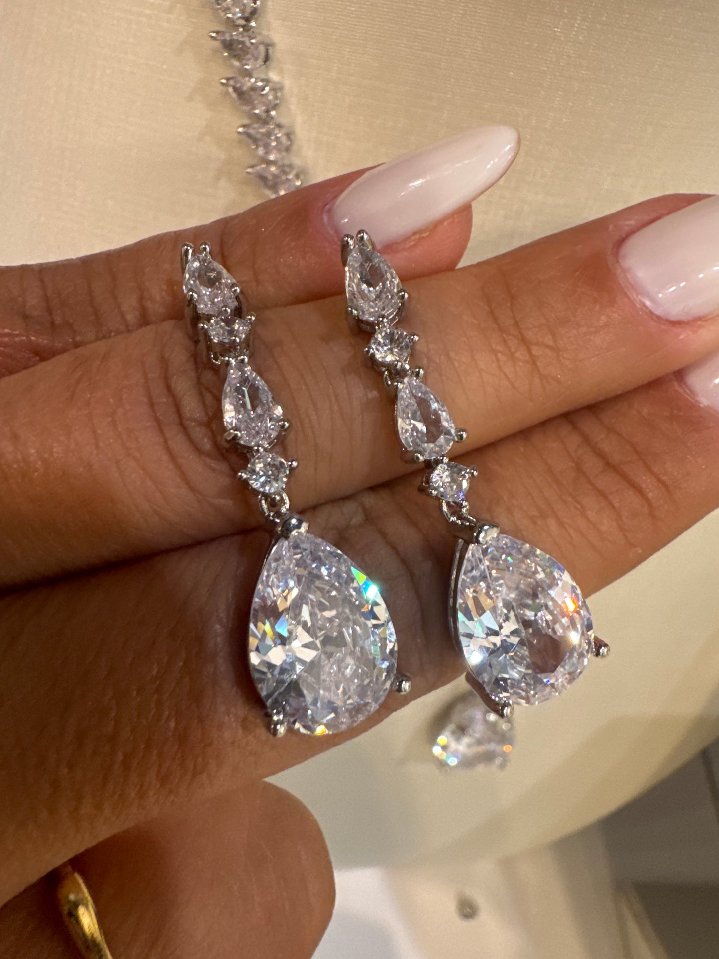 Conjunto - PCT MISTO  RODIO E  OURO