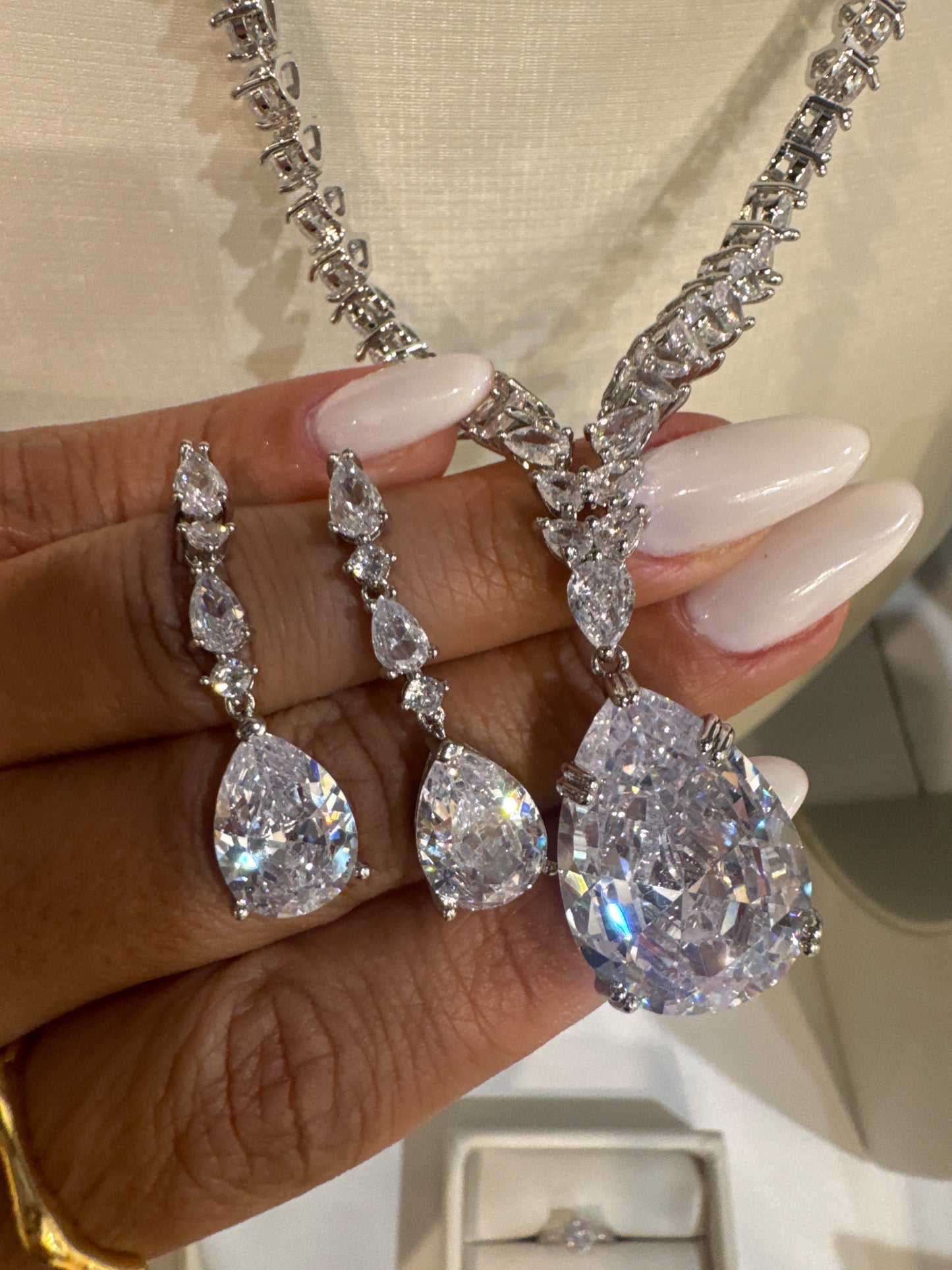 Conjunto - PCT MISTO  RODIO E  OURO