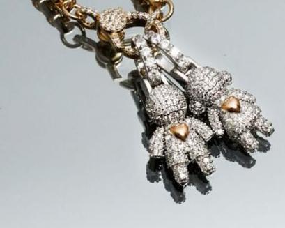 Menino - Dourado com Rodio 18K