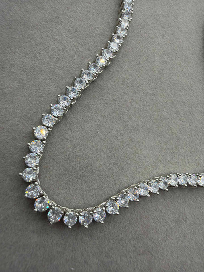 Rivieira 4mm crystal - 16inches