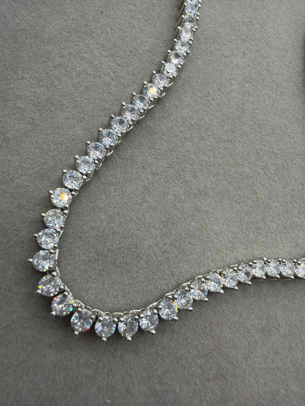 Rivieira 4mm crystal - 16inches