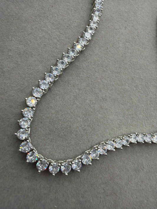Rivieira 4mm crystal - 16inches