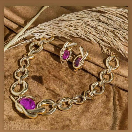 Conjunto de Correntaria e pedra fusion 