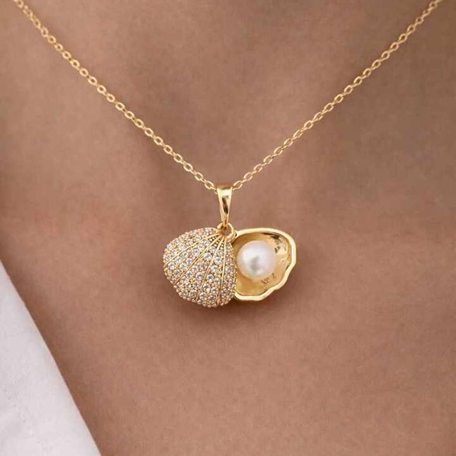 Colar Pelora - rodio e 18k
