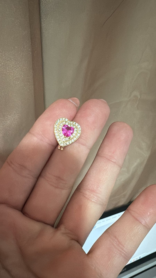 Pingente - Pingente separador de eivieira 18k